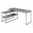 Computer Desk, Home Office, Corner, Storage Shelves, 60"L, L Shape, Work, Laptop, Metal-1278197635