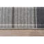 Gray Flat Weave Wool Plaid Geometric Modern Contemporary Carpet Rug-1818992565