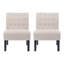 Chaise d'appoint [Ensemble de 2 pièces]