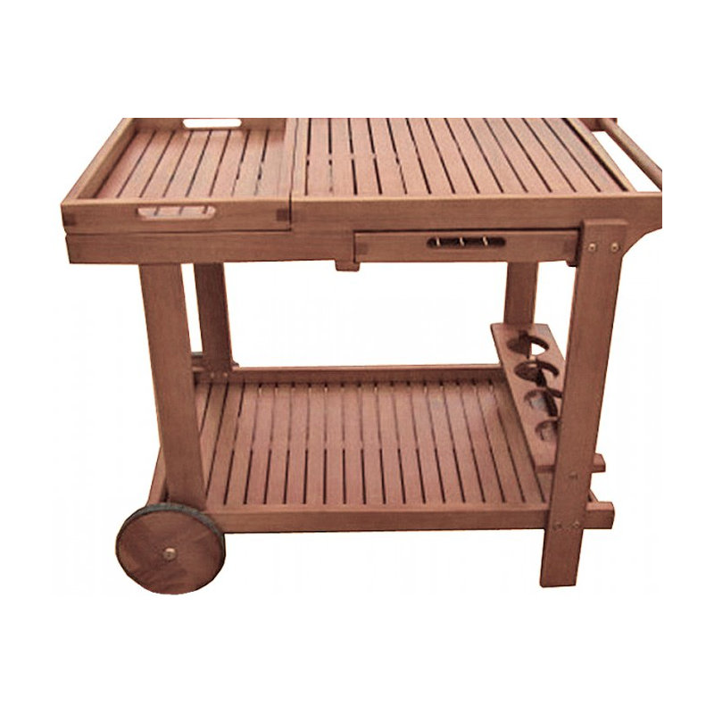 Bryton Wood Bar Cart