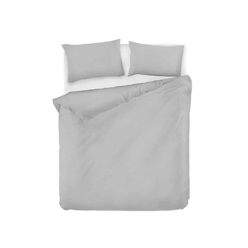 Ensemble de housse de couette, Gris, Housse de couette très grand / très grand califo