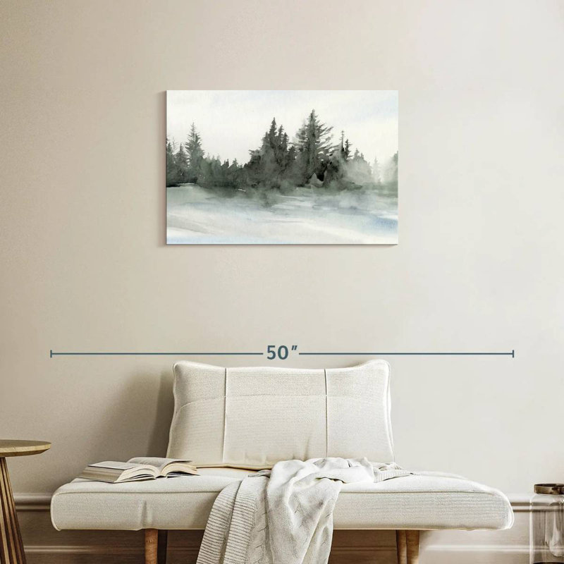 Alvord Evergreen au loin II, H 20 po x l 30 po