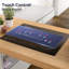 Plaque de cuisson à induction intégrée de 30 pouces, cuisinière électrique à 4 brûleurs avec amplificateur de puissance, commande tactile, minuterie, verrou de sécurité pour enfants et surface en verre noir lisse