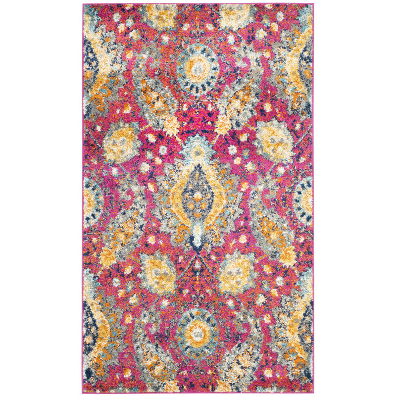 Wisner Paisley Area Rug, Rectangle 122 x 183 cm