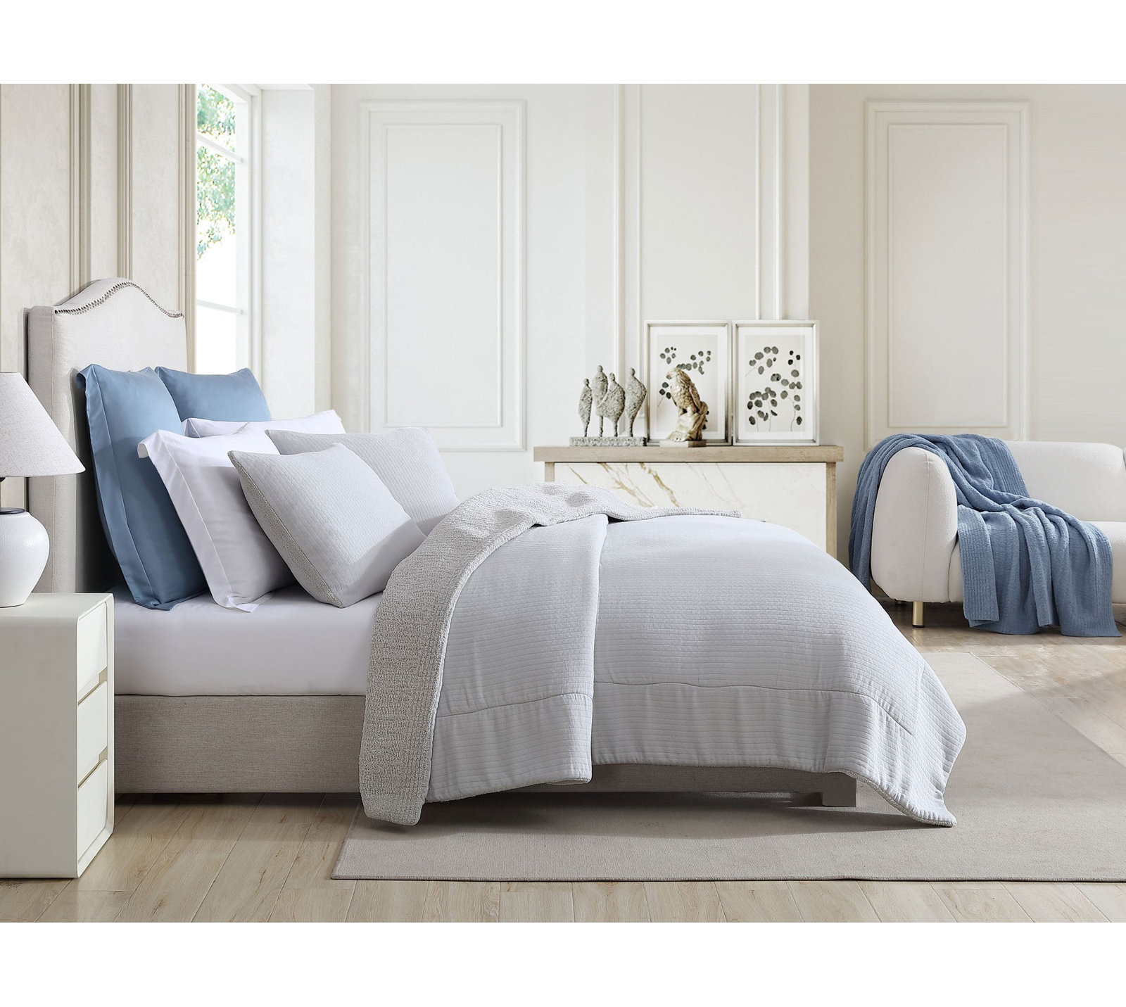 Snug Coverlet, Queen Coverlet, Off White