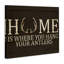 «Home You Where Hang Hang Antler», art textuel-105291396-105291399