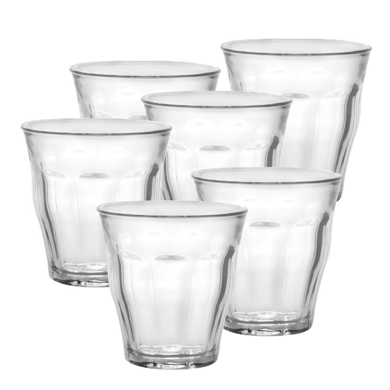 Verres de 13 oz Guilderland, Transparent, 6, 17,63 oz