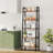 5-Tier Ladder Shelf, Multi-Level Storage Rack with Open Shelves, Versatile Display Stand for Living Room, Bedroom,Office
