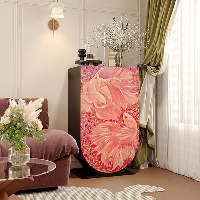 Armoire de décoration de salon rétro