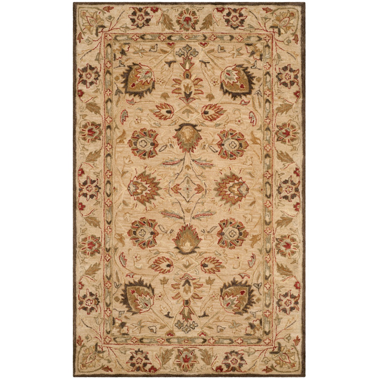Antiquity Hand-Tufted Beige Area Rug