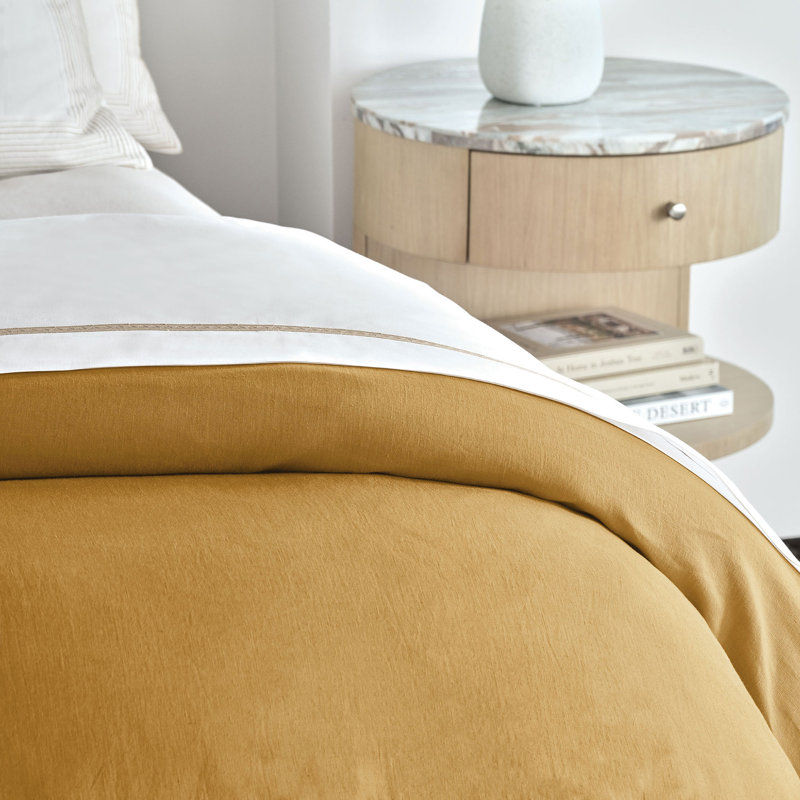 Ember Linen Duvet Cover, Twin Duvet Cover