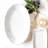 Incanto Stone White Baroque Large Oval Shallow Plate