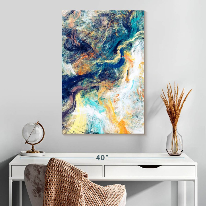 Avery Wispy Abstract, 30" H x 20" W