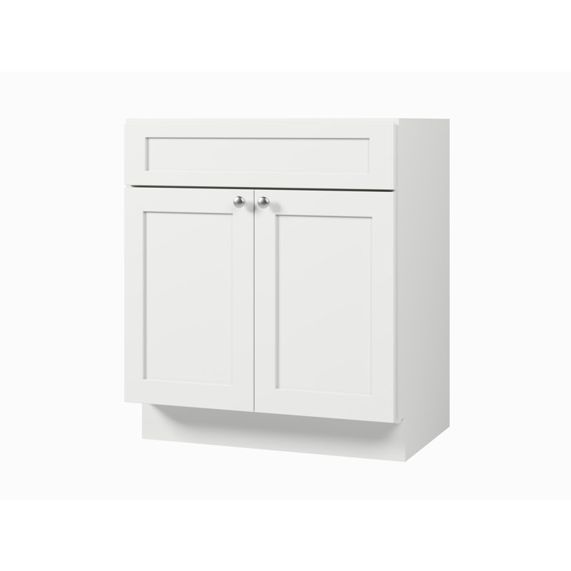 Base de meuble-lavabo 30 po Disar, Blanc
