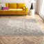 Cambrai Geometric Light Grey/Dark Blue Area Rug-44650075