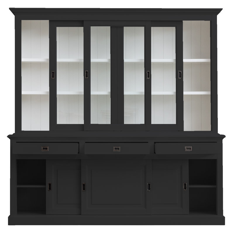 Anneros Display Cabinet, Black