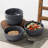 Famiware Starlight Plates And Bowls Sets, 24 Piece Dinnerware Sets-2068592565