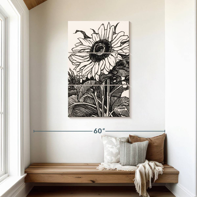 Harnek tournesol 1919, H 45 po x l 28 po