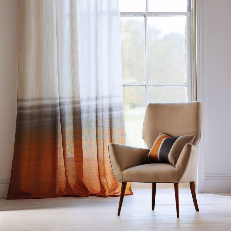 Tranquil Fabric, Parchment/Spice