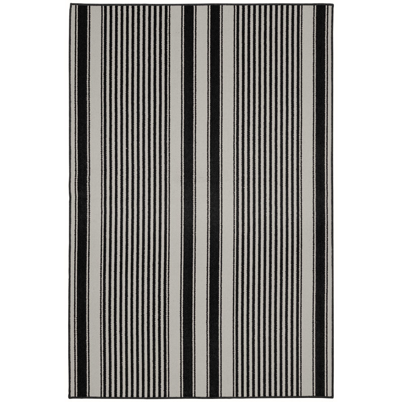Tapis noir Haddon