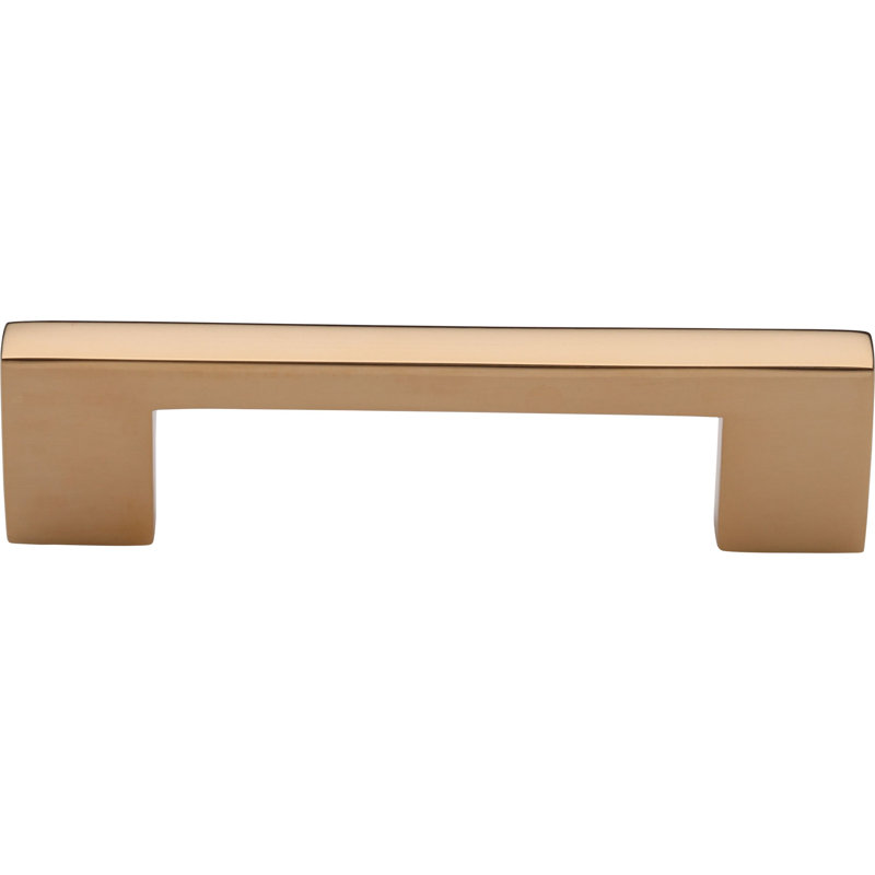 Poignée barre Urban, 3 3/4", Unlacquered Brass