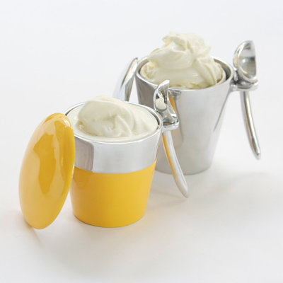 Pint Ice Cream Server Dining Bowl
