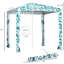 Parasol de plage Uv50 + - Installation rapide, vent stable, sacs de sable, sac de transport, auvent de noix de coco pour auvent avec parasol, sortie en famille