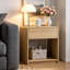 Ensemble de 2 tables de chevet 1 tiroir Mid-Century Modern