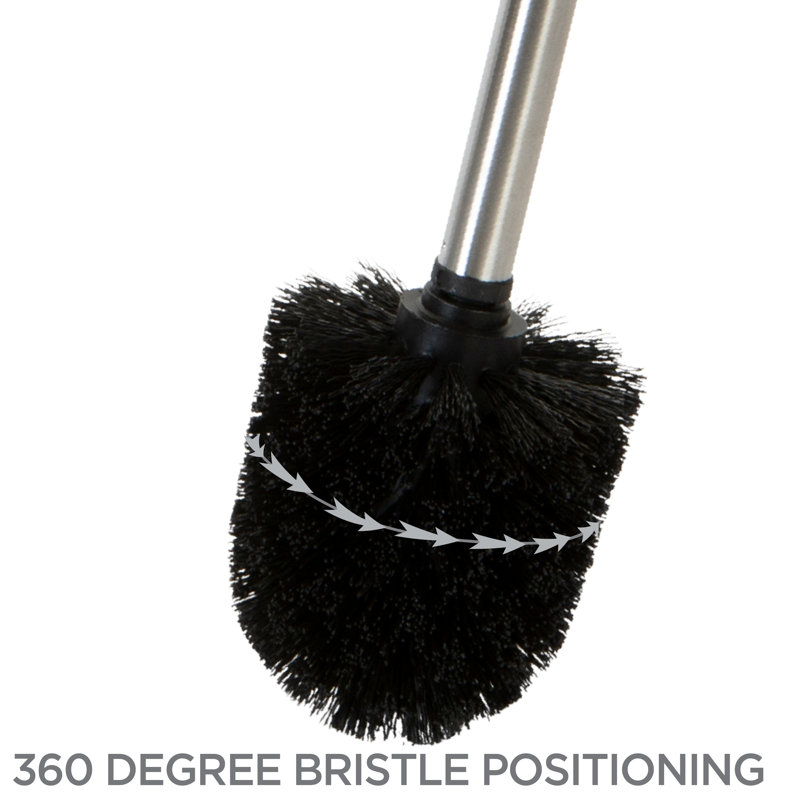 15,35 de couvercle à fermeture automatique brosse de toilette autoportante et porte-cartouche h