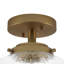 Glass Semi Flush Mount