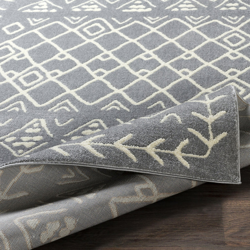Bowles Geometric Indoor Rug, Round 7'10"