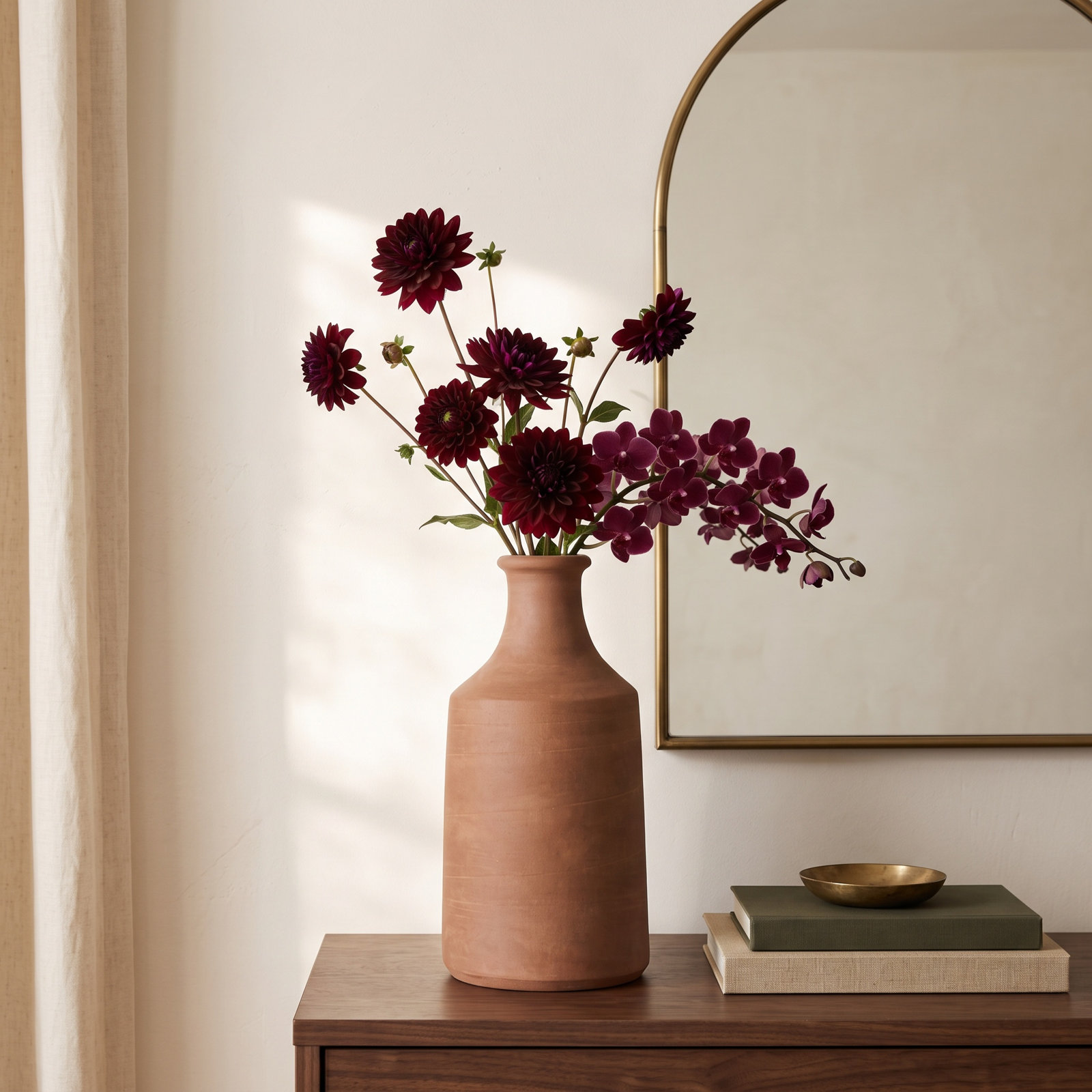 Terracotta Table Vase