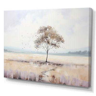 Paysage de campagne minimaliste - impressions d'art mural campagne