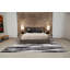 Tapis noir / gris à motif abstrait Devia-1837274104