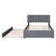 Lit plateforme tapissier avec gigogne Teddy-790654988-790654990