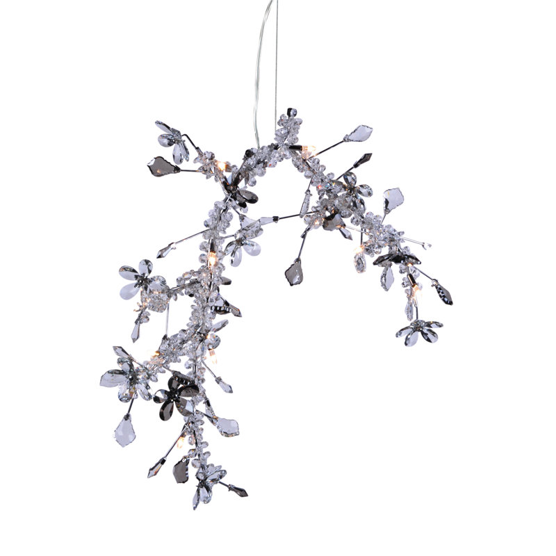 Lustre 10 branches Modern Crystal