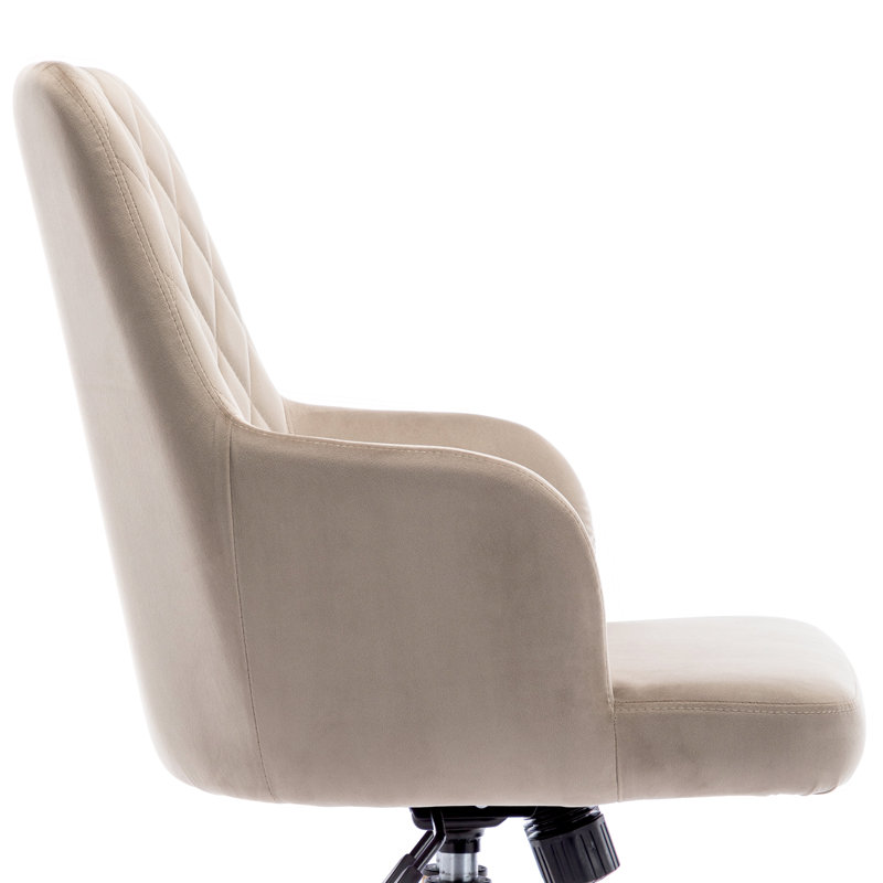 Velvet Task Chair, Khaki