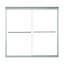 60" W x 73" H Frameless Rectangle Sliding Tub & Shower Kit with Towel Bar and Base Included-2004805078