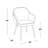 Buena Dining Chair with Tapered Metal Legs - Set of 2-2081910915-2081910974
