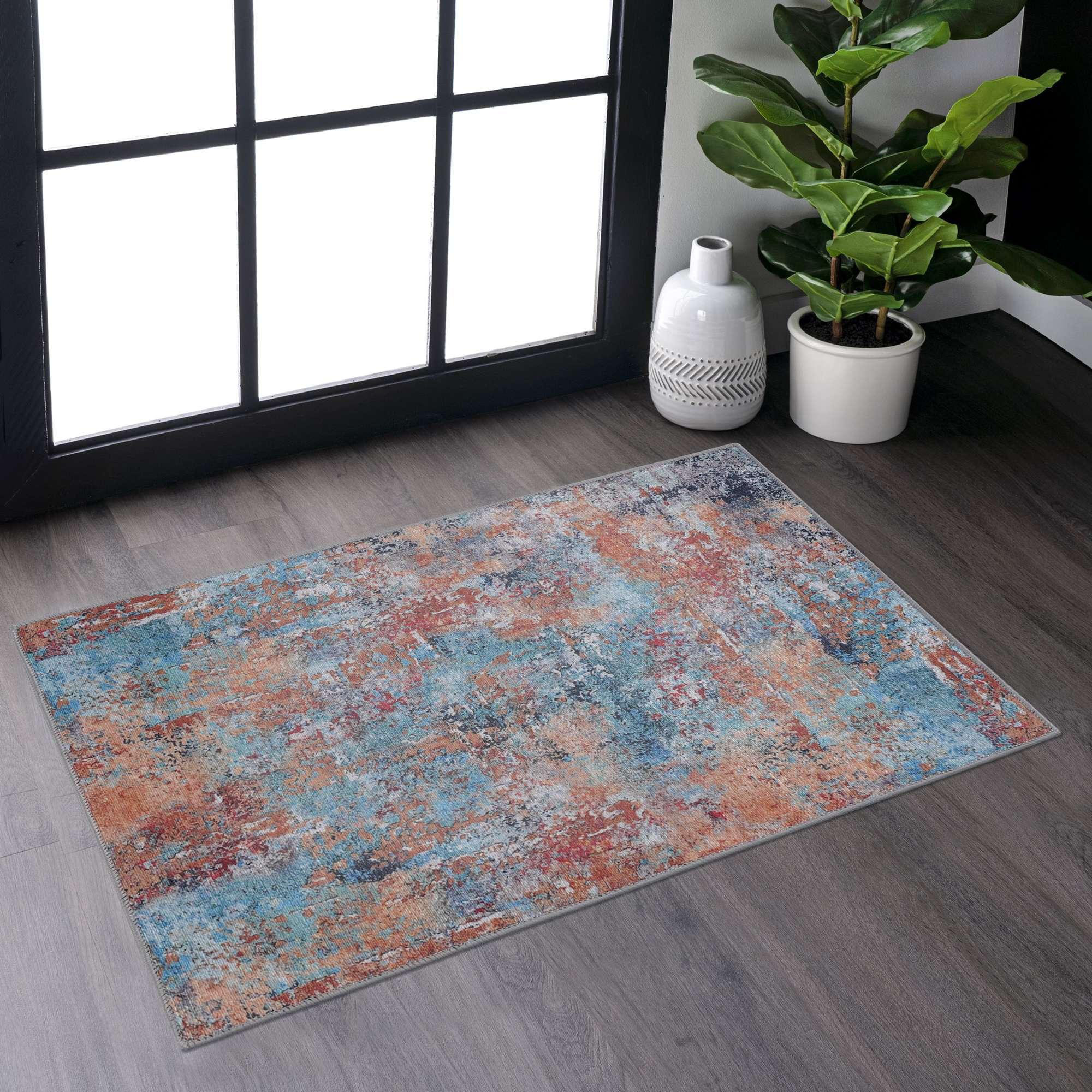World Menagerie Multi Washable Area Rug - Wayfair Canada