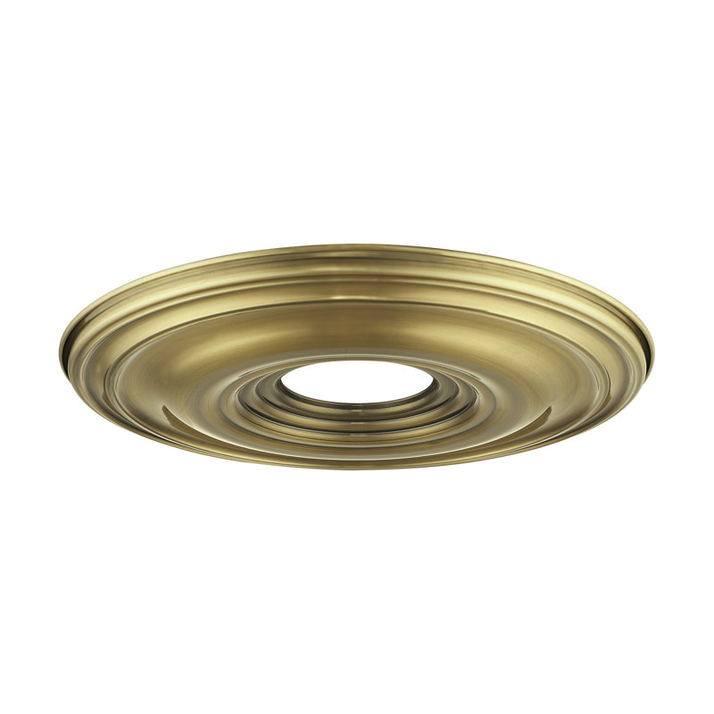 Ceiling Medallion, Antique Brass