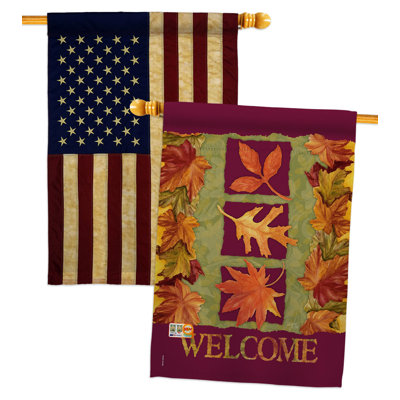 Drapeau de maison 40 po x 28 po