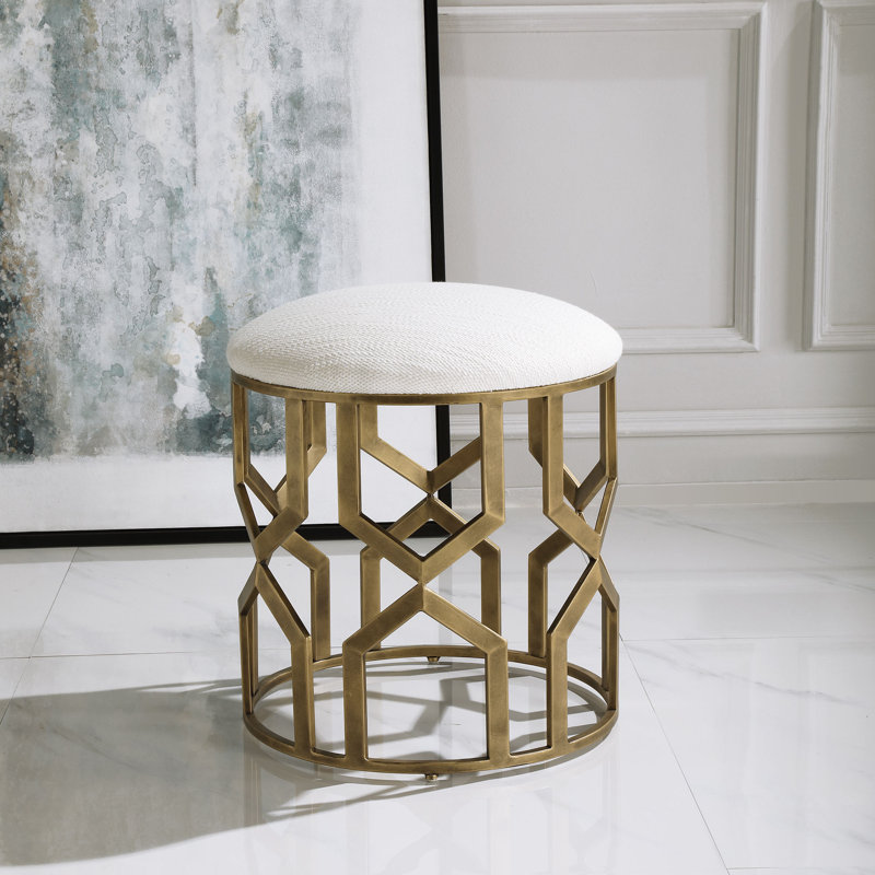 Metal Accent Stool