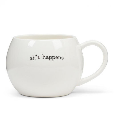 Tasse à café Sh * T Happens