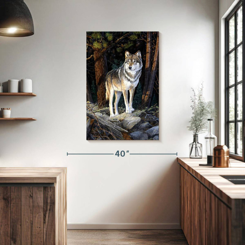 Brampt Solitary Sentinel, 39" H x 26" W