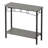 2 Tier Entryway Table, 31.5" Console Tables With Storage, Retro Sofa Table With Metal, Industrial Behind Couch Table-1008443440