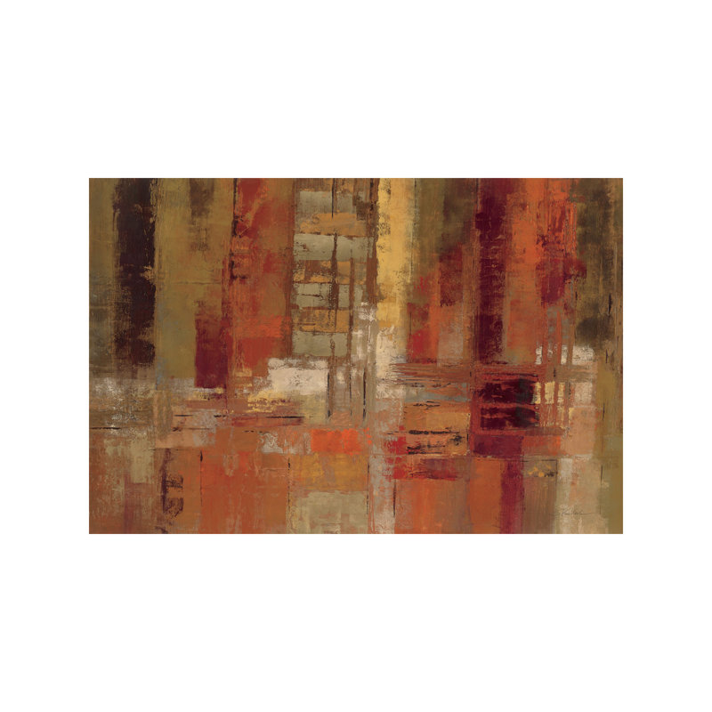 Sunset Street by Silvia Vassileva - Wrapped Canvas Painting, 152.5 cm H x 101.5 cm W