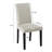 Dining Chairs Set Of 4, Upholstered Fabric Kitchen Side Chairs With High Back, Leather Restaurant Chair With Padded Seat And Wood Legs For Home Kitchen Living Room-1962973911