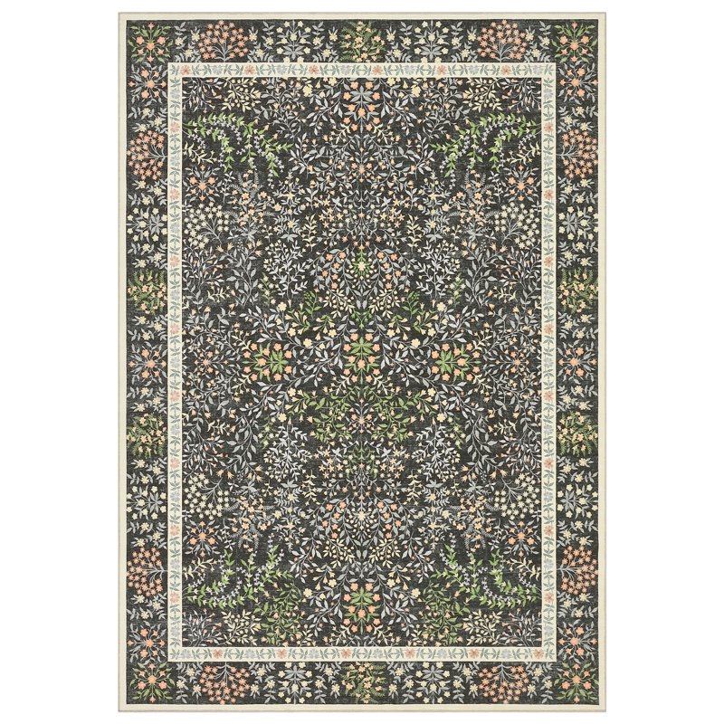 Area Rugs for Living Room , Washable Area Rug Neutral Modern Abstract Bedroom Rug Soft Non Slip Low Pile Stain Resistant Indoor Carpet for Nursery Kids Dining Room Office