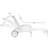 Aluminium Cast Lounge Chair 1Pcs White-12203047